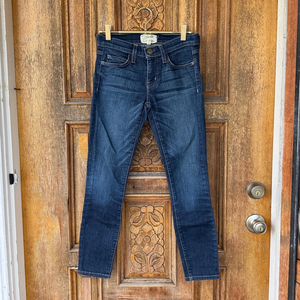 Bundle of 2x Current/Elliott Dark Wash + Black Denim Jeans Size 23 - Picture 2 of 13